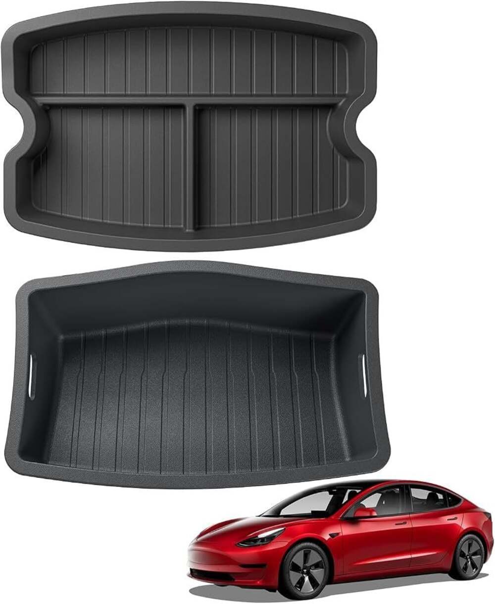 Tesla Model 3 Highland Rear Cargo Liner & Storage Bin Mat 2024-2026 Open Box